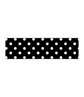 Washi tape puntitos negro gris 15mm. "Folia"-Washi Tape Básicos-Batallon Manualidades