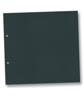 20 Hojas de cartón negras para Scrapbooking 21,5x22,5 cm