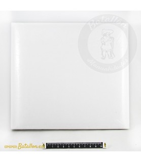 Álbum tela blanco de fotos para Scrapbooking 20x20 cm.-Mediano (A4 Aprox.)-Batallon Manualidades