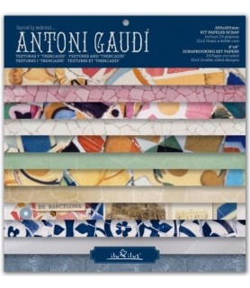 Bloc de 24 hojas "Antoni Gaudí" 20x20 cm-Blocs Medianos-Batallon Manualidades