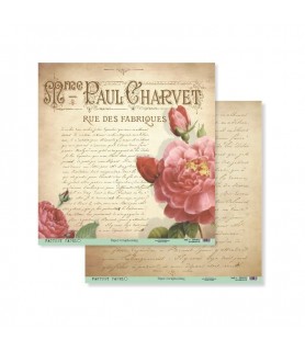 Set de 6 hojas "París" 31x32 cm.-Raíz-Batallon Manualidades