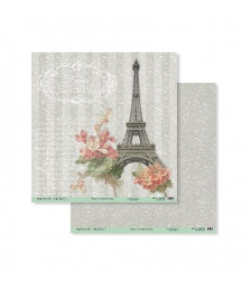 Set de 6 hojas "París" 31x32 cm.-Raíz-Batallon Manualidades