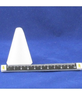 Cono de corcho blanco de 6 cm-Corcho Blanco-Batallon Manualidades