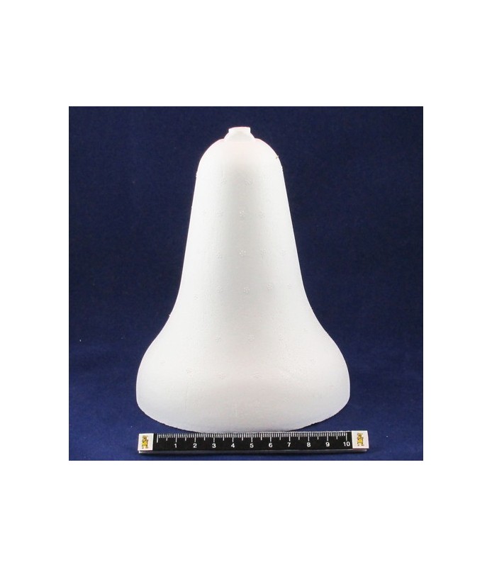 Campana de corcho blanco de 17 cm-Corcho Blanco-Batallon Manualidades