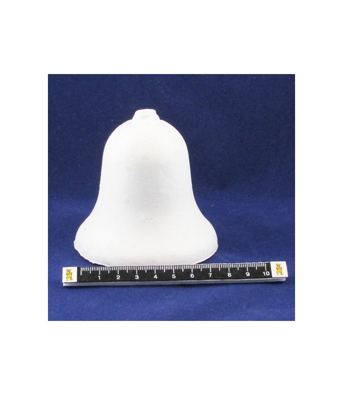 Campana de corcho blanco de 8 cm-Corcho Blanco-Batallon Manualidades