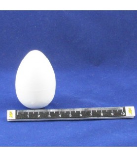 Huevo de corcho blanco de 6 cm-Corcho Blanco-Batallon Manualidades