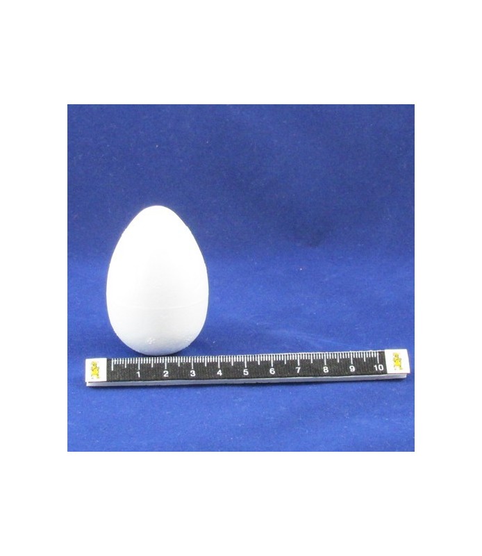 Huevo de corcho blanco de 6 cm-Corcho Blanco-Batallon Manualidades