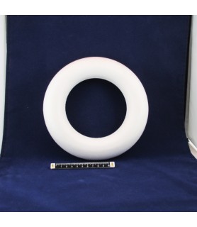 Corona de corcho blanco de 12 cm de diámetro-Corcho Blanco-Batallon Manualidades