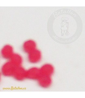 Facetada Transparente 4 mm-Bolas de Cristal-Batallon Manualidades