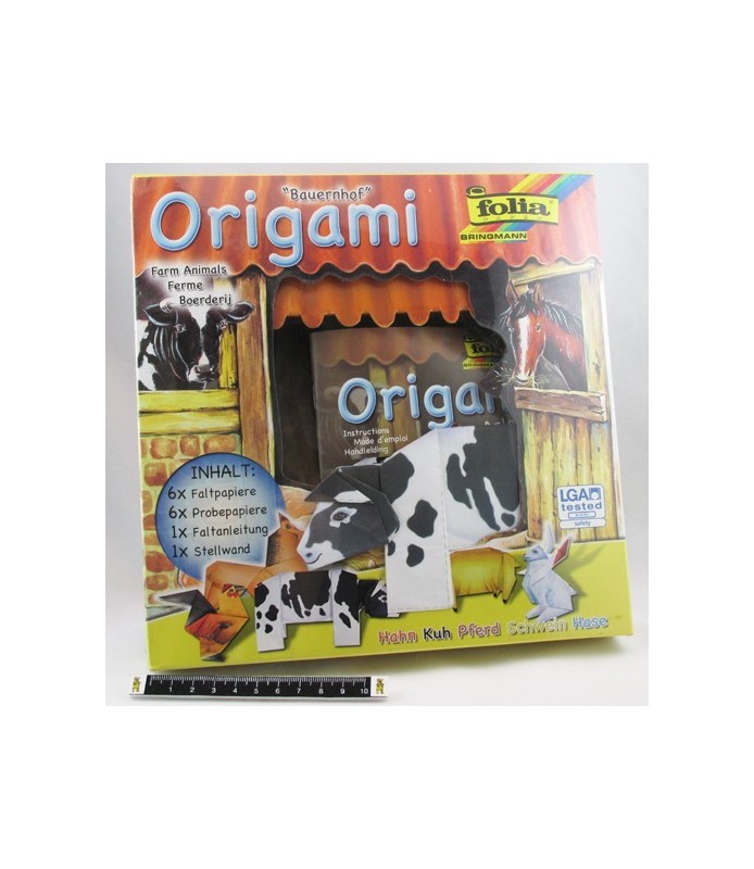 Set Infantil Origami de Granja-Pack Infantil-Batallon Manualidades