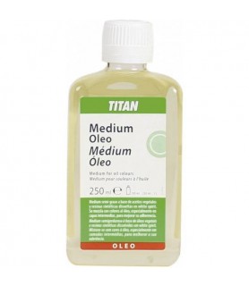 Medium Oleo Titan 250 ml-Pintura al Oleo-Batallon Manualidades