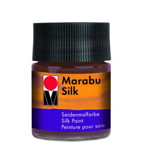 Pintura de seda Marabu Marron Oscuro-Pintura para Seda-Batallon Manualidades
