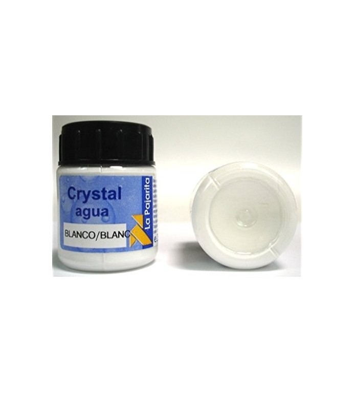 Pintura para cristal al agua La Pajarita 25 ml Bla