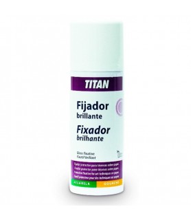 Spray Fijador Titan 200 ml-Cretas, Pasteles y Carboncillos-Batallon Manualidades