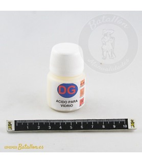 Acido para Cristal DG 35 ml-Cristal Cerámica Plástico-Batallon Manualidades