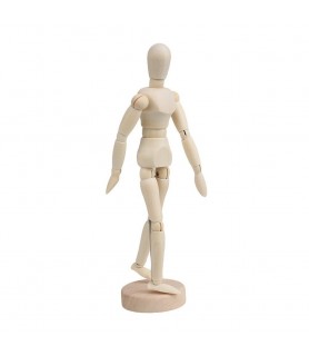 Maniqui de Madera Figura Masculina 14 cm-Maniquí de Madera-Batallon Manualidades