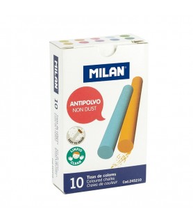 Caja de tizas de colores Milan-Dibujo-Batallon Manualidades