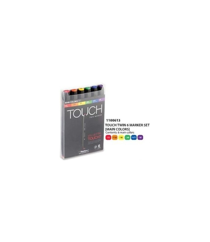 Set 6 Touch Twin Colores Basicos