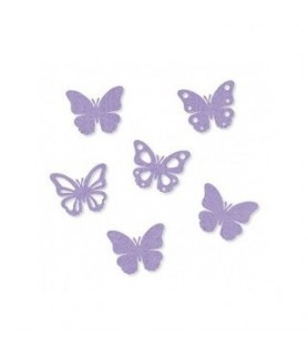 Sobre con 6 Mariposas Troqueladas de Fieltro Lila-Formas Troqueladas-Batallon Manualidades