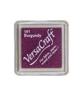 Tampón de tinta pequeño Versacraft Burgundy-Tampones de Tinta-Batallon Manualidades
