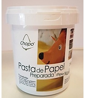Pasta de papel en Polvo 1 kg Chopo-Pastas Modelar-Batallon Manualidades