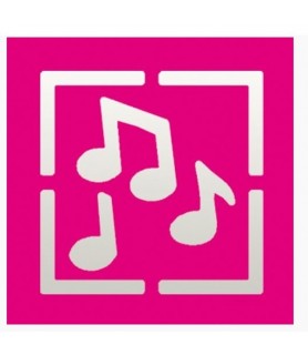 Troqueladoras Papel  Efco Cuadrado + Notas Musical