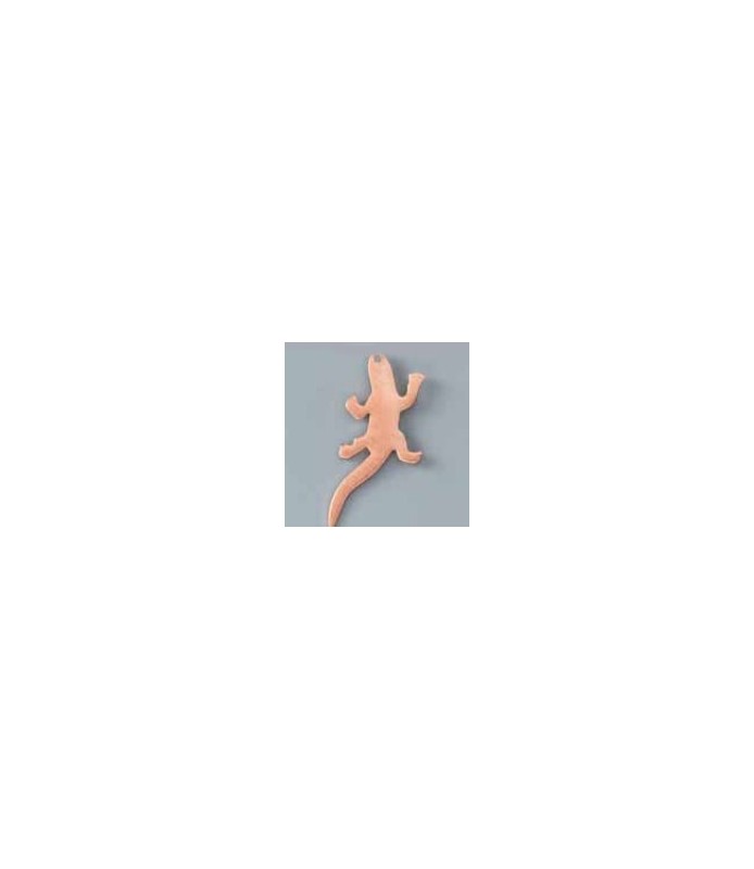 Figura de Cobre Lagartija 43 x 20 mm-Figuras Variadas-Batallon Manualidades