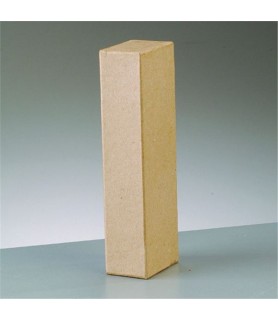 Letras Mache I - H 17,5 X B 3,5 X T 5,5 cm