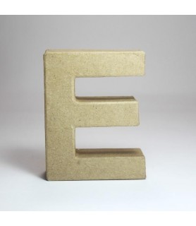 Letras Mache Mini E - H 5 X B 4 X T 2 cm